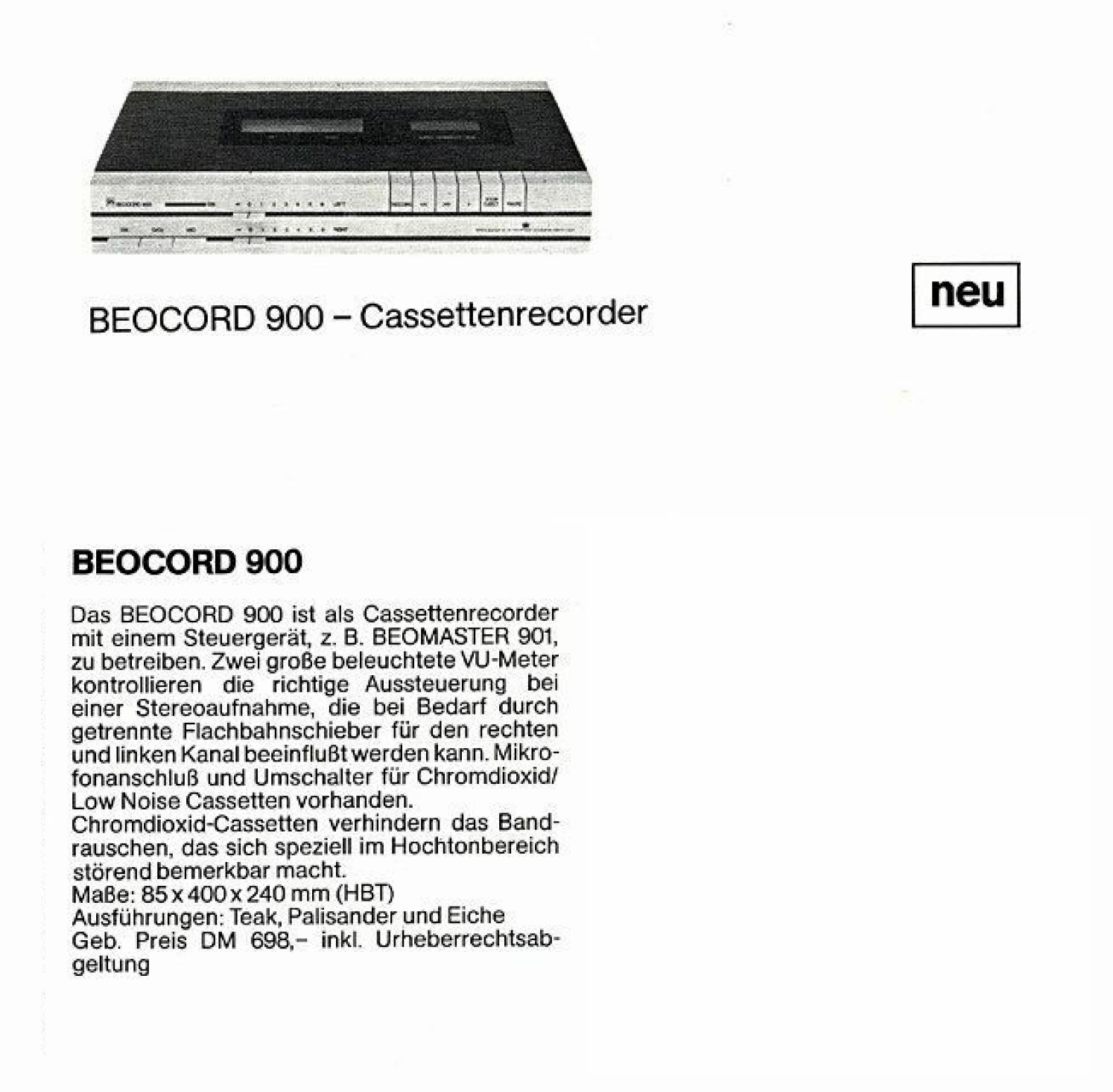 Bang & Olufsen Beocord 900-Daten.jpg