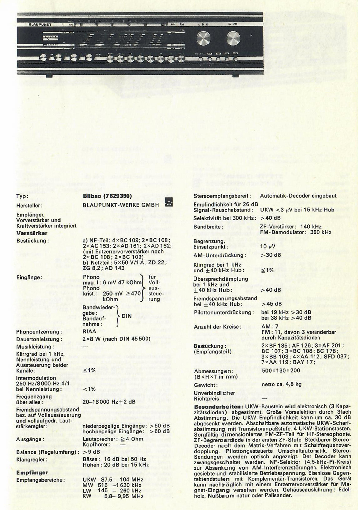 Blaupunkt Bilbao-Daten-1970.jpg