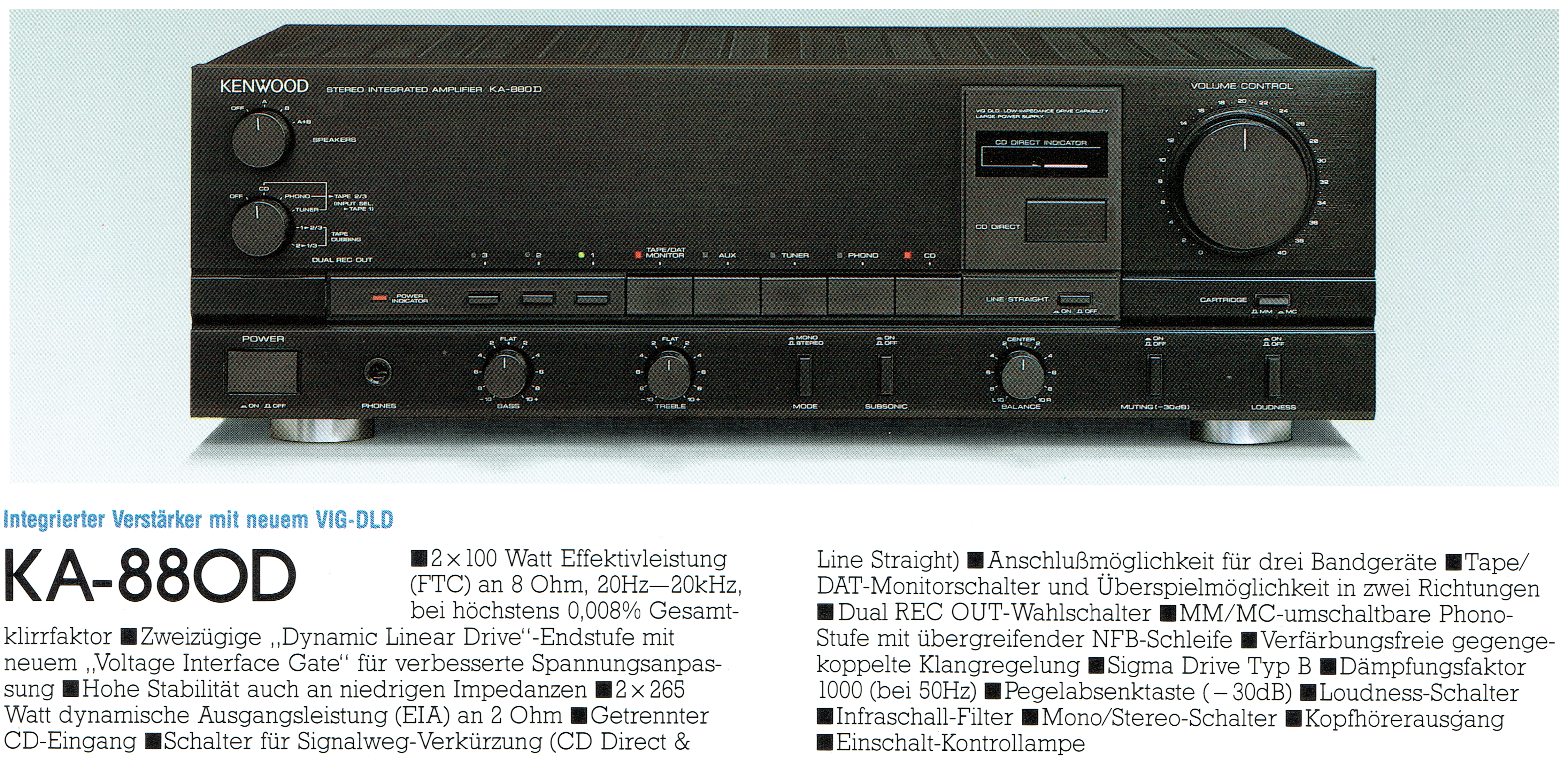 Kenwood KA-880 E | hifi-wiki.com