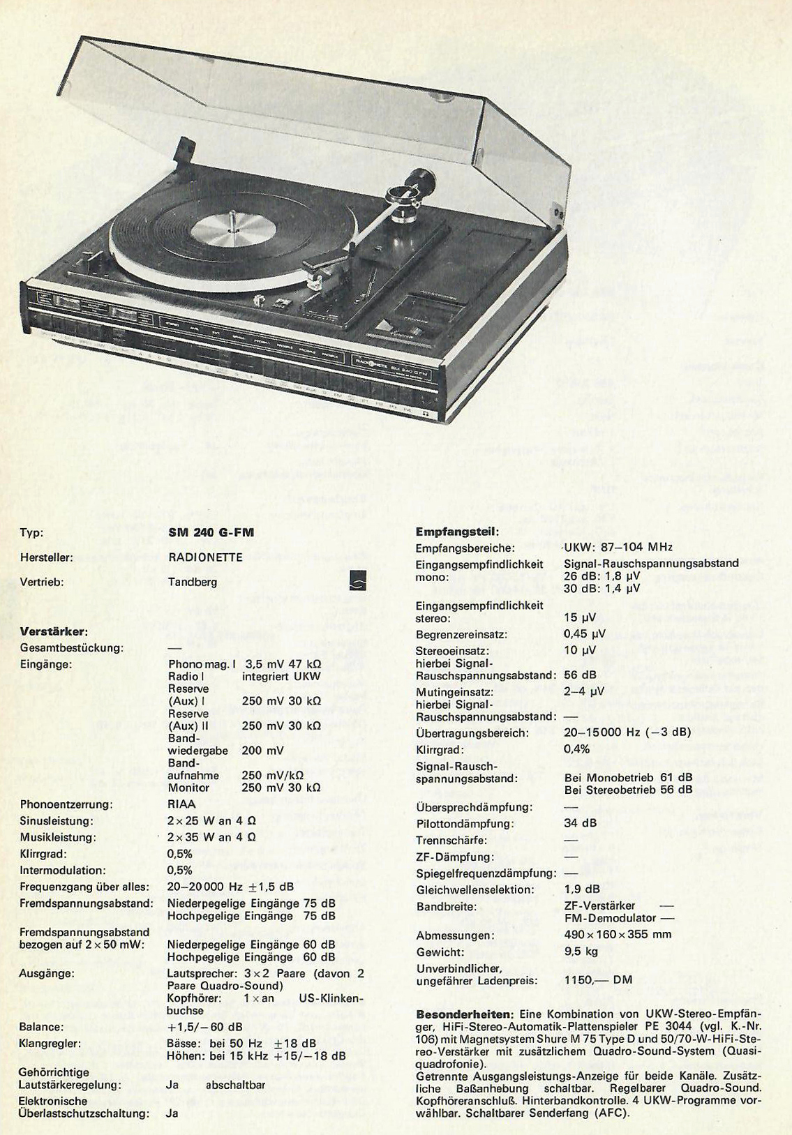 Tandberg SM-240 G-Daten-1976.jpg