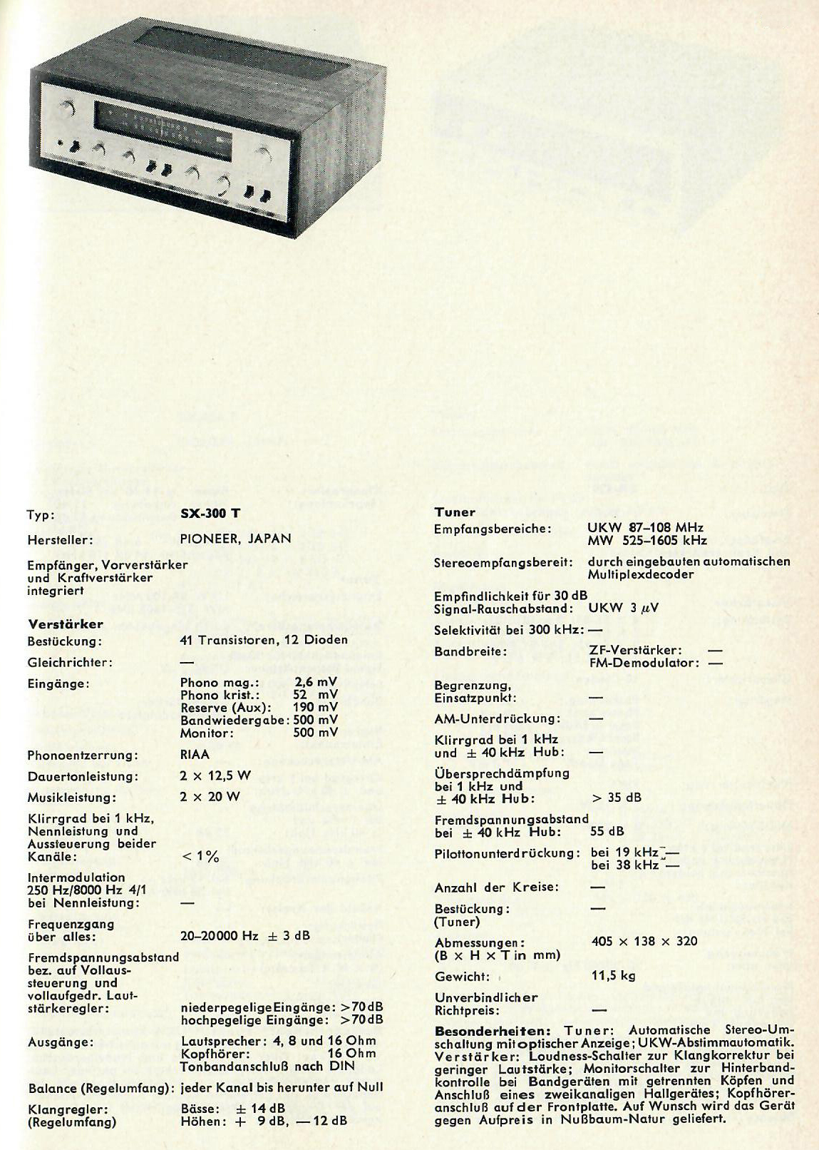Pioneer SX-300 T-Daten-1967.jpg