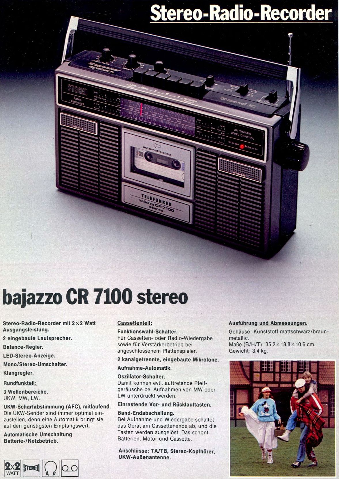 Telefunken Bajazzo CR 7100-Prospekt-1980.jpg