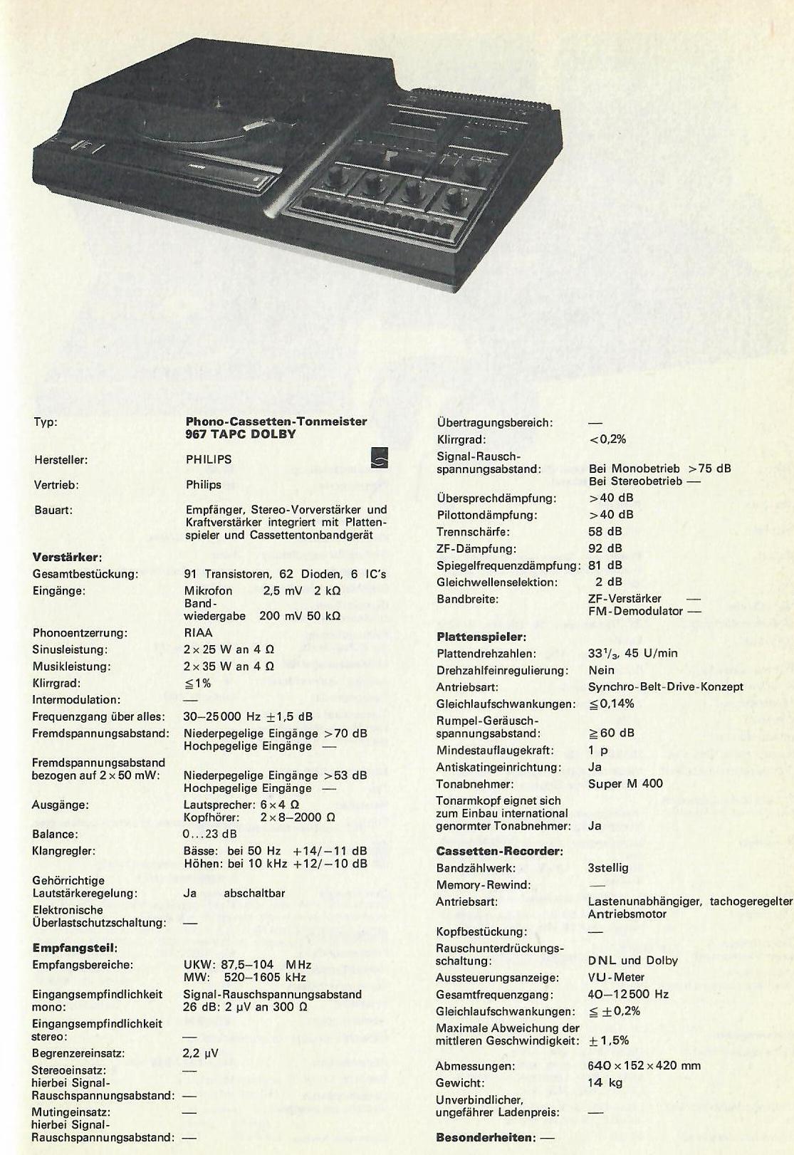 Philips Tonmeister 967 TAPC-Daten.jpg