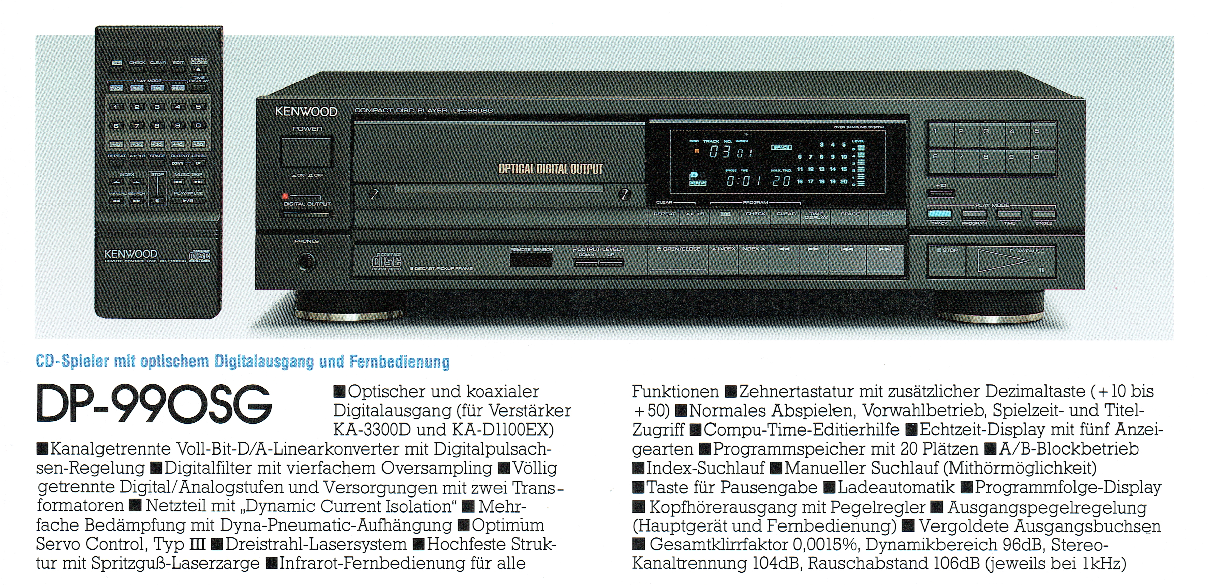 オンライン卸売価格 KENWOOD DP-990SG COMPACT DISC PLAYER | www.ms