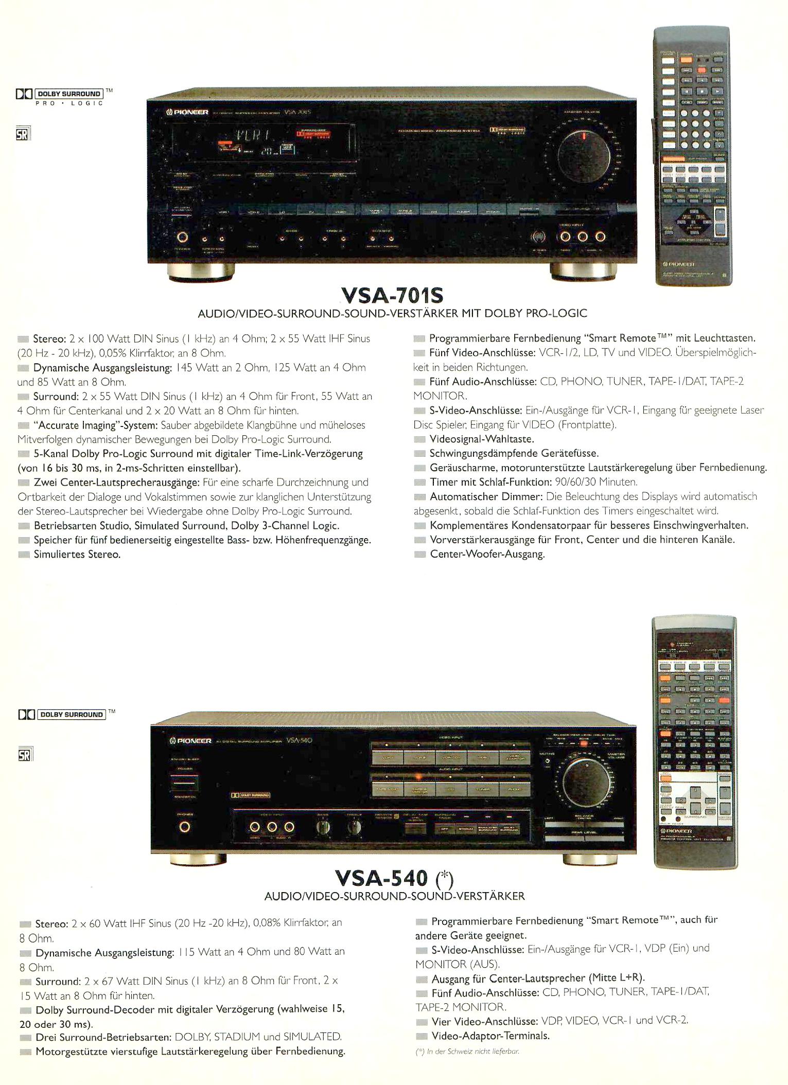 Pioneer VSA-540-701 S-Prospekt-1993.jpg