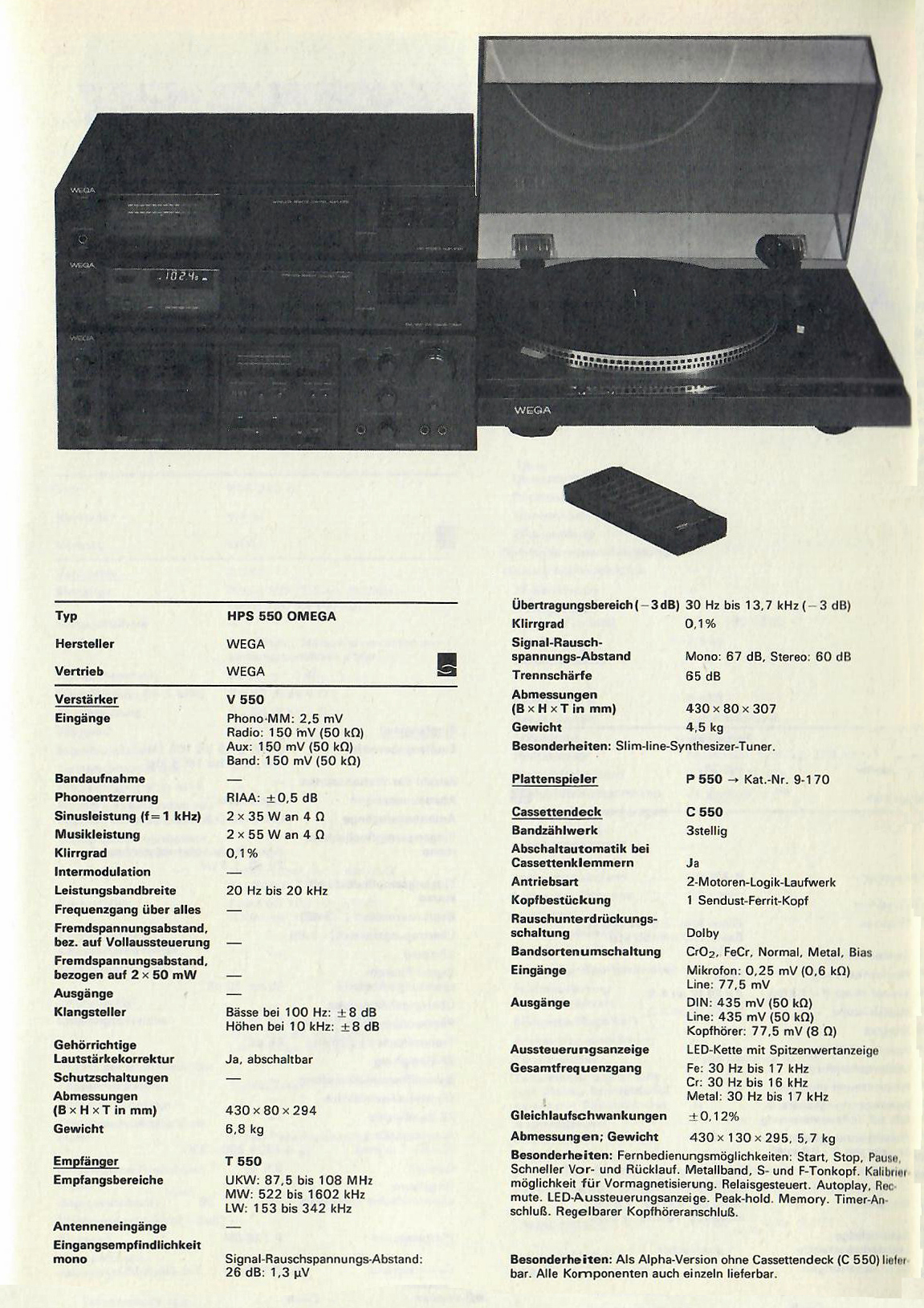 Wega HPS 550 Omega-Daten-1980.jpg
