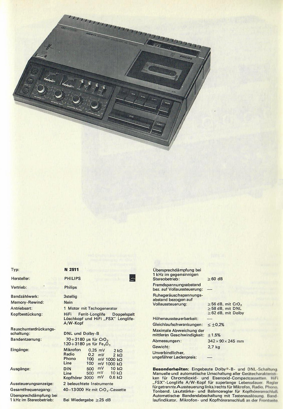 Philips N-2511-Daten.jpg
