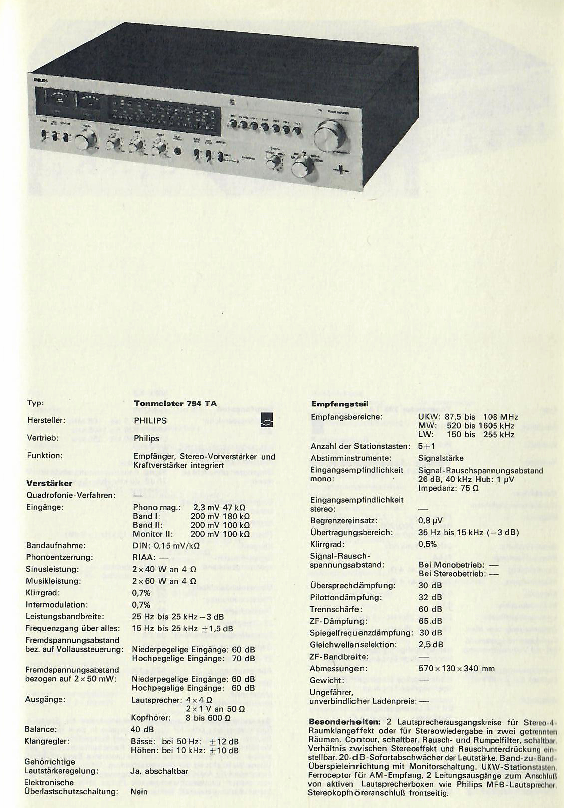 Philips Tonmeister 794-Daten.jpg