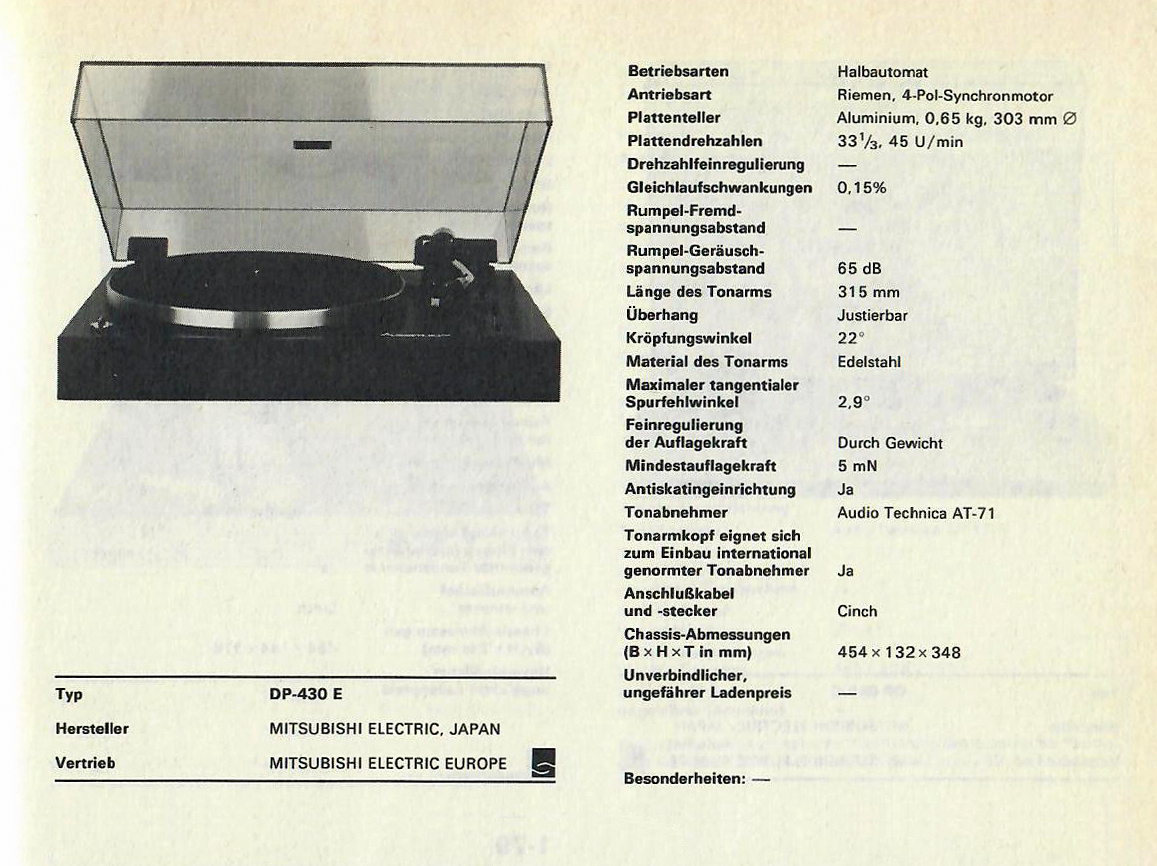 Mitsubishi DP-430-Daten-1980.jpg