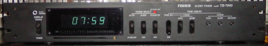 Fisher Audio Timer TR-7000
