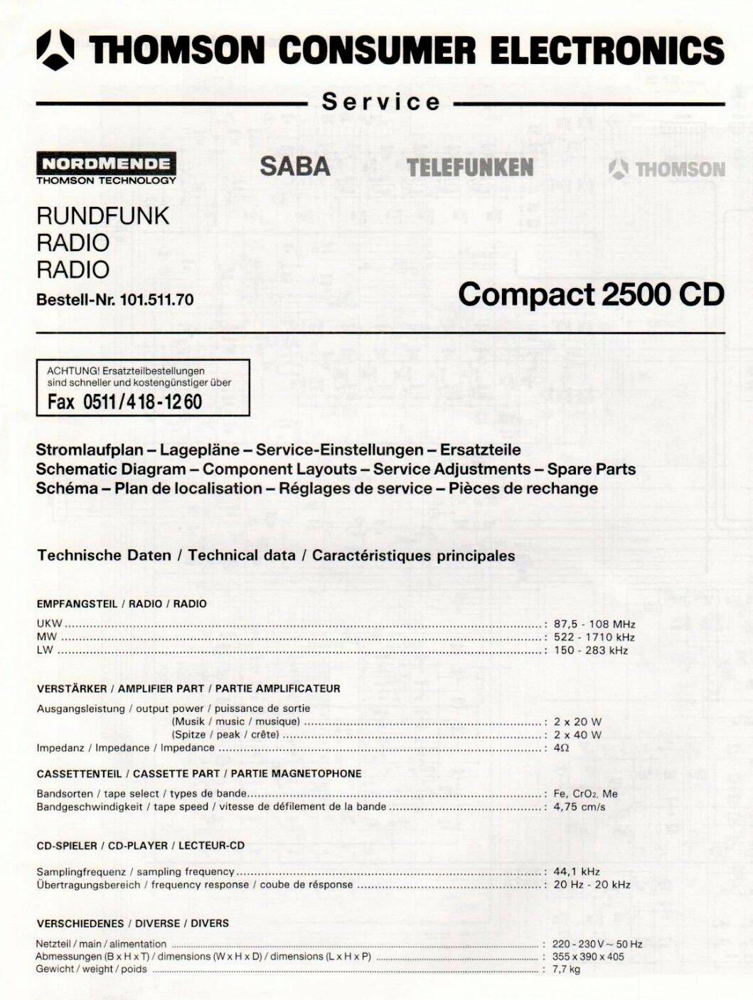 Telefunken Compact System 2500 CD-Daten-1994.jpg