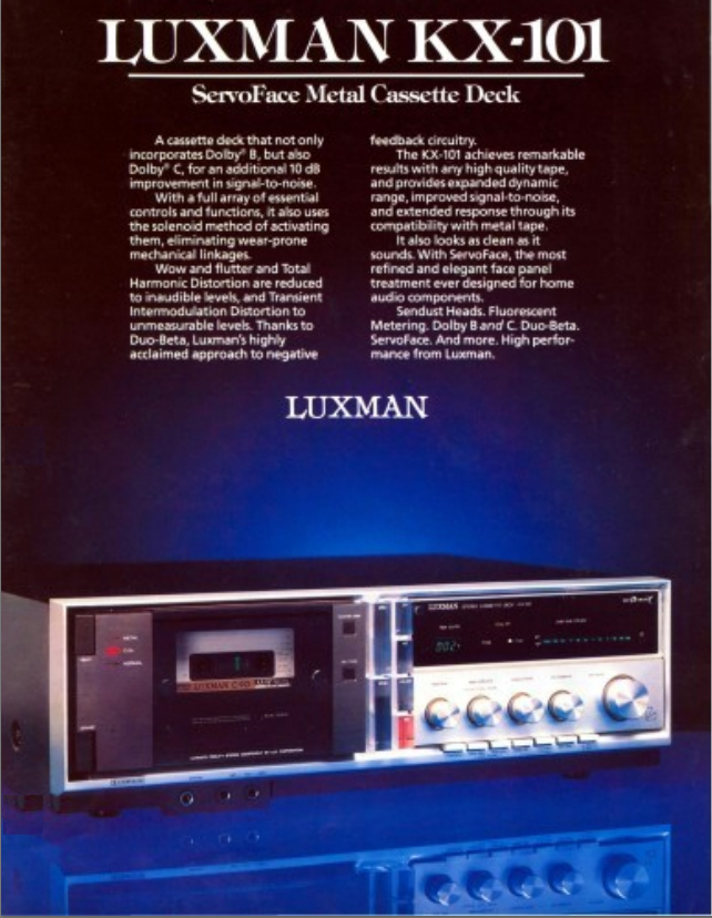 Luxman KX-101 | hifi-wiki.com