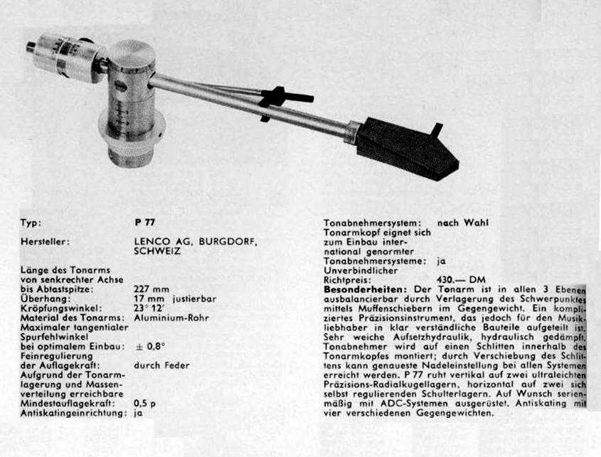 Lenco P-77-Daten-1967.jpg