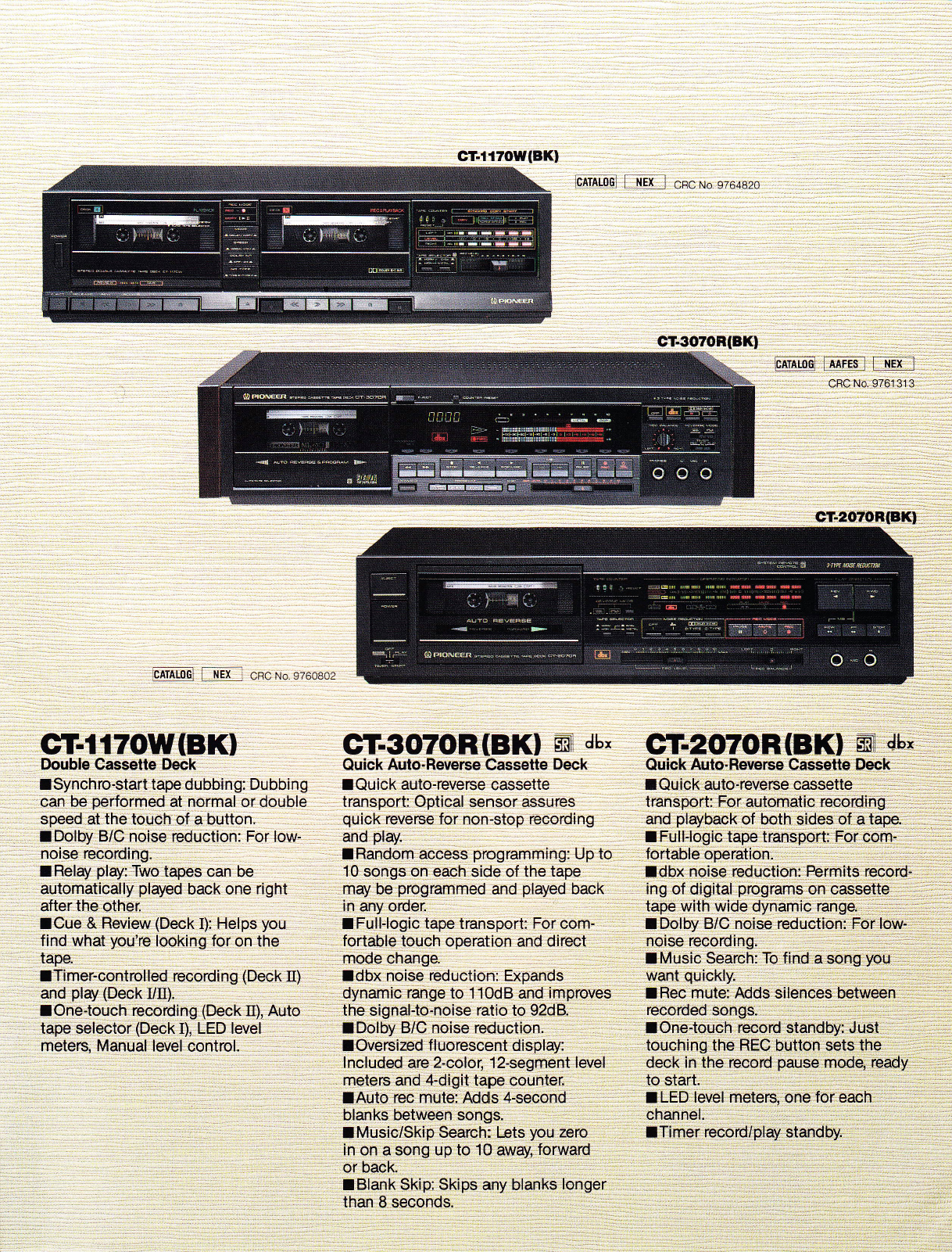 Pioneer CT-1170 W-2070-3070 R-Prospekt-1986.jpg