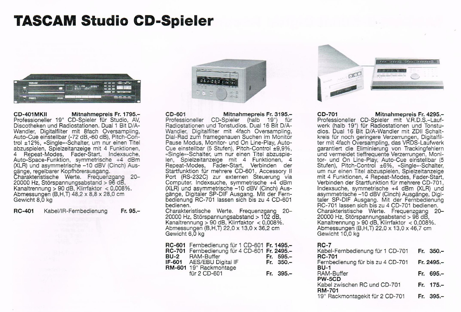 Tascam CD-401 MK II-601-701-Daten-1994.jpg