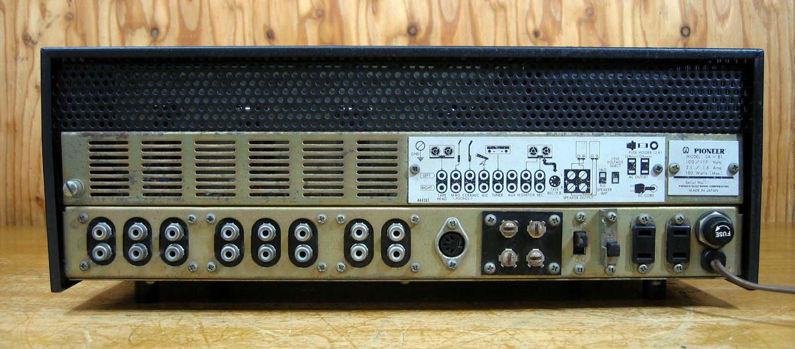 Amplificador Pioneer Sa-810