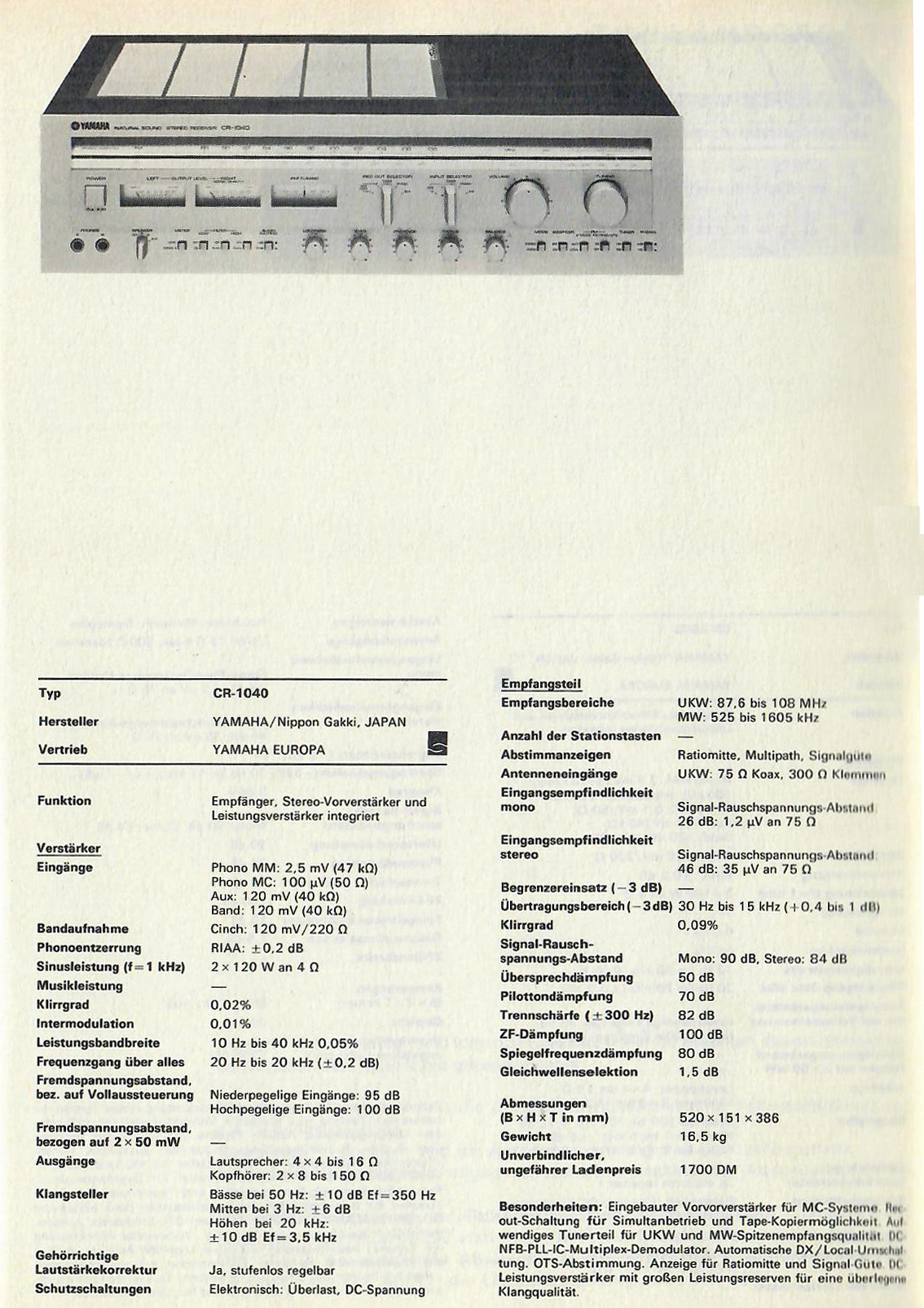 Yamaha CR-1040-Daten.jpg
