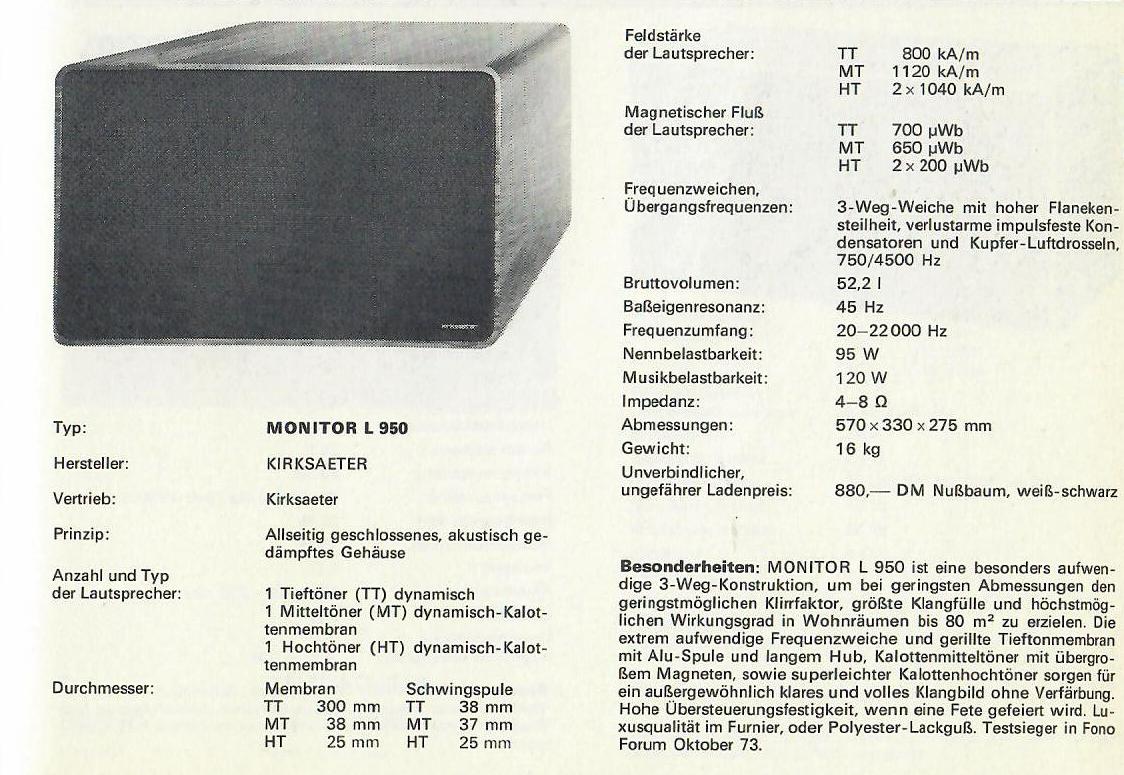 Kirksaeter Monitor L-950-Daten.jpg