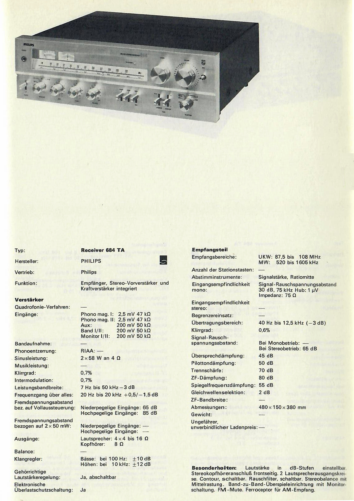 Philips Tonmeister 684-Daten.jpg