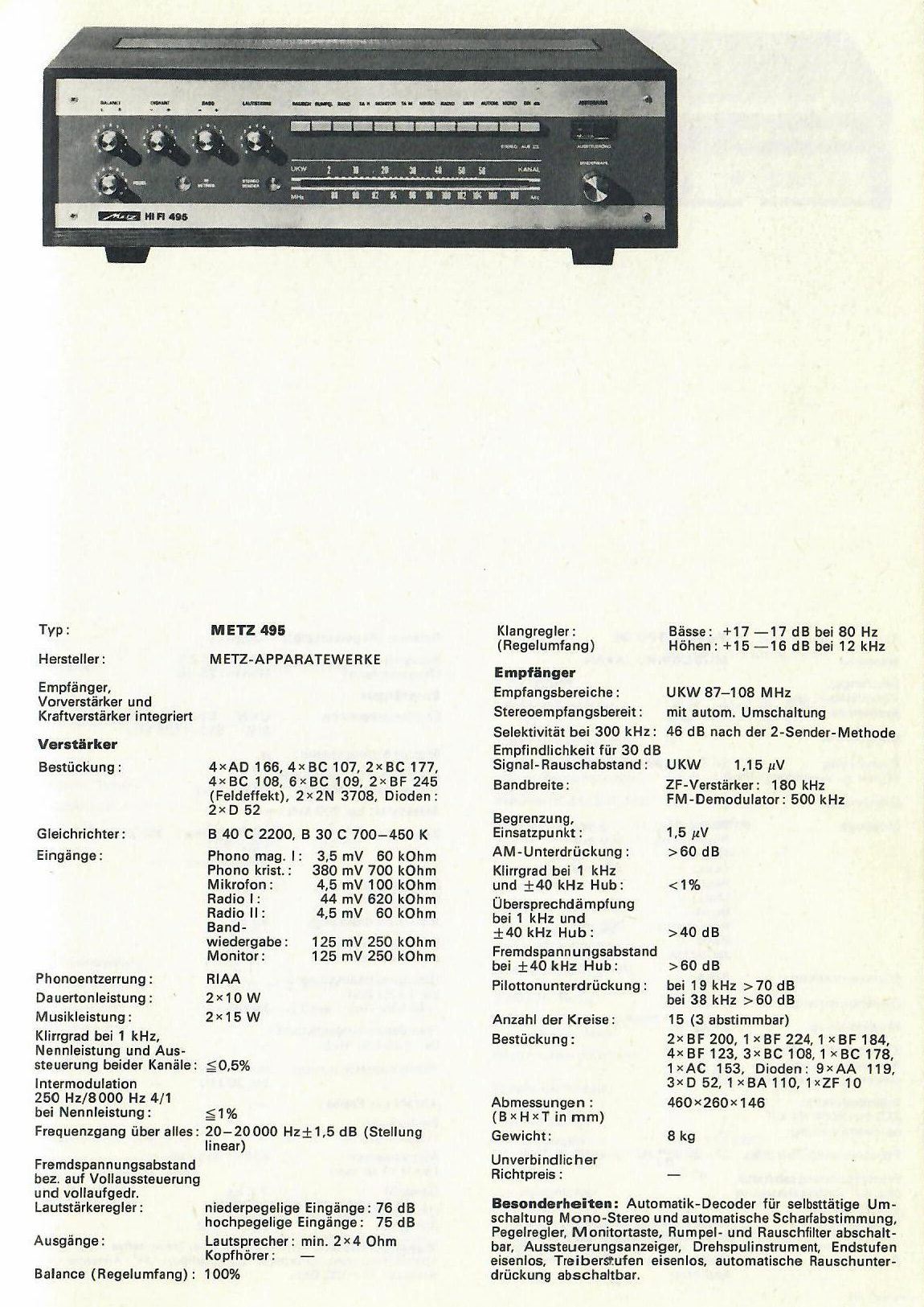 Metz 495-Daten-1970.jpg