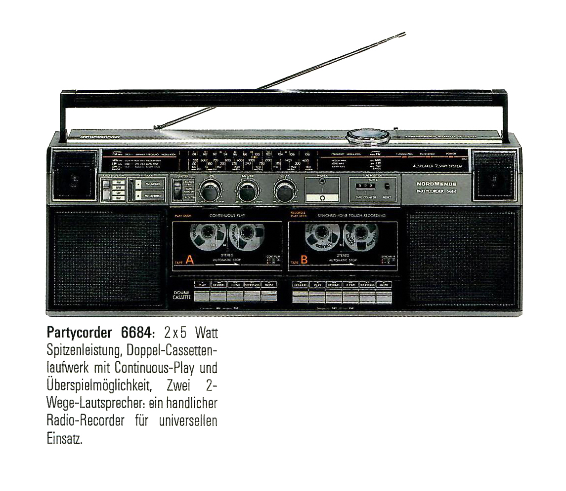 Nordmende Partycorder 6684-Prospekt-1987.jpg