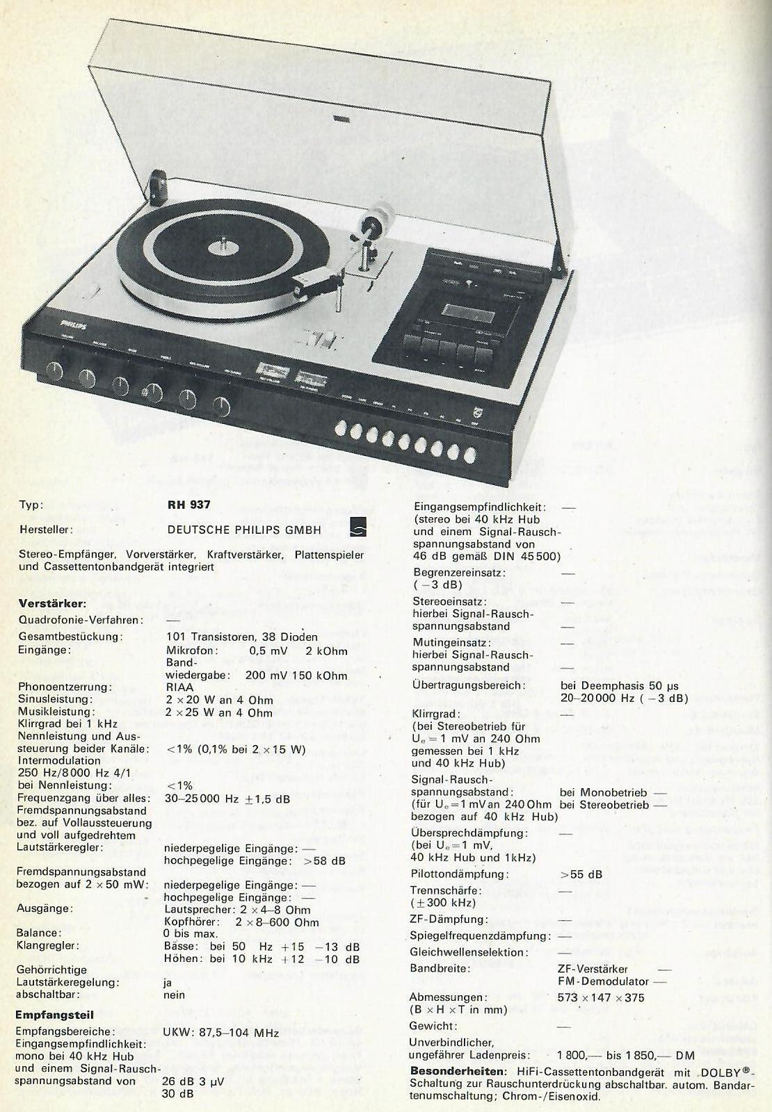 Philips RH-937-Daten.jpg